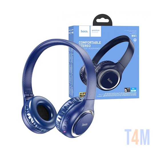 Hoco True Wireless Headphones W41 Charm Bluetooth V5.3 Blue